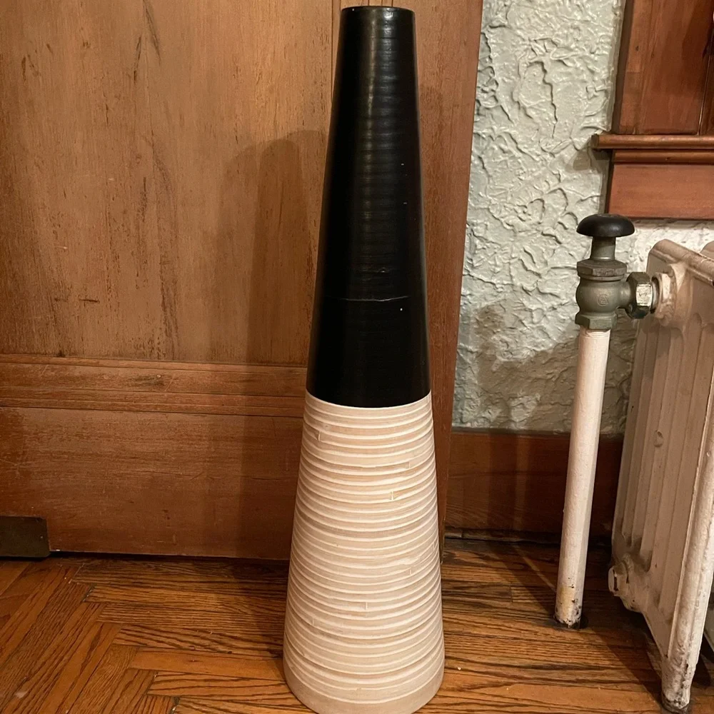 IKEA Vineger bamboo floor vase